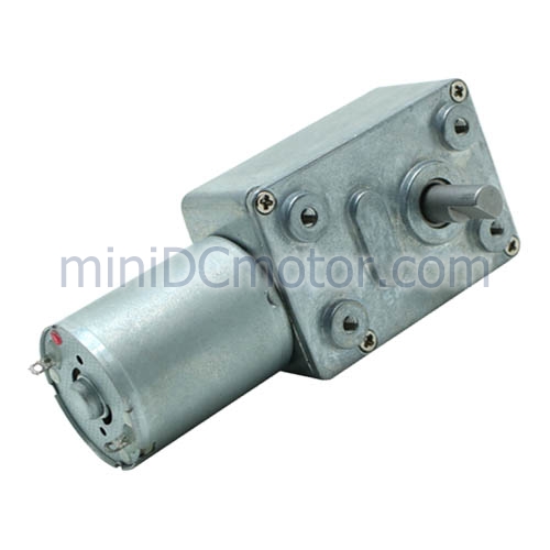 WG4632-370 32 mm right angle worm gearbox reducer dc electric motor