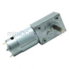 WG5840-555 40 mm right angle worm gearbox reducer dc electric motor