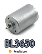 bl3650 inner rotor brushless dc electric motor with inbuilt driver