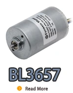 bl3657 inner rotor brushless dc electric motor with inbuilt driver