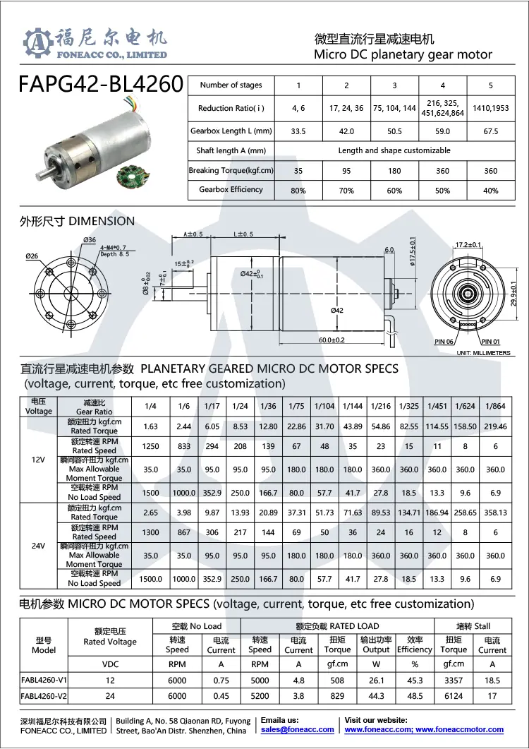 pg42-bl4260 42 mm small planetary gearhead dc electric motor.webp