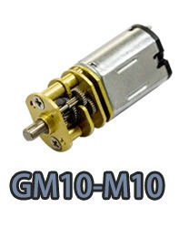 GM10-M10 small spur geared dc electric motor.webp