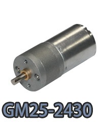 GM25-2430 small spur geared dc electric motor.webp