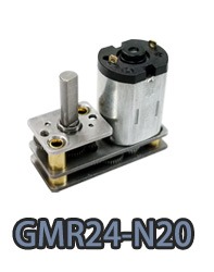 GMR24-N20 small spur geared dc electric motor.webp